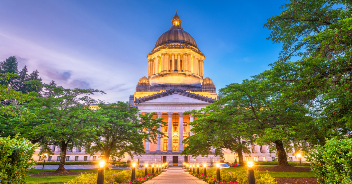 Washington State Capital Building in Olympia