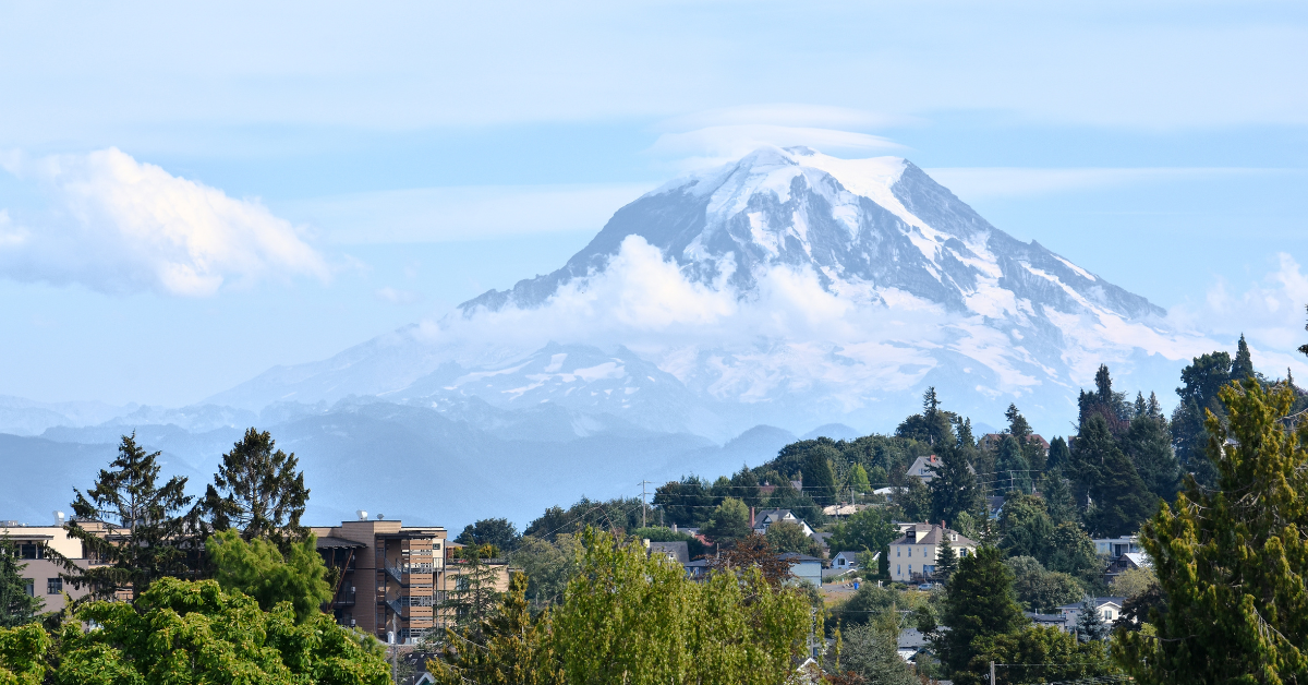 Image of Mount Rainier in Washington