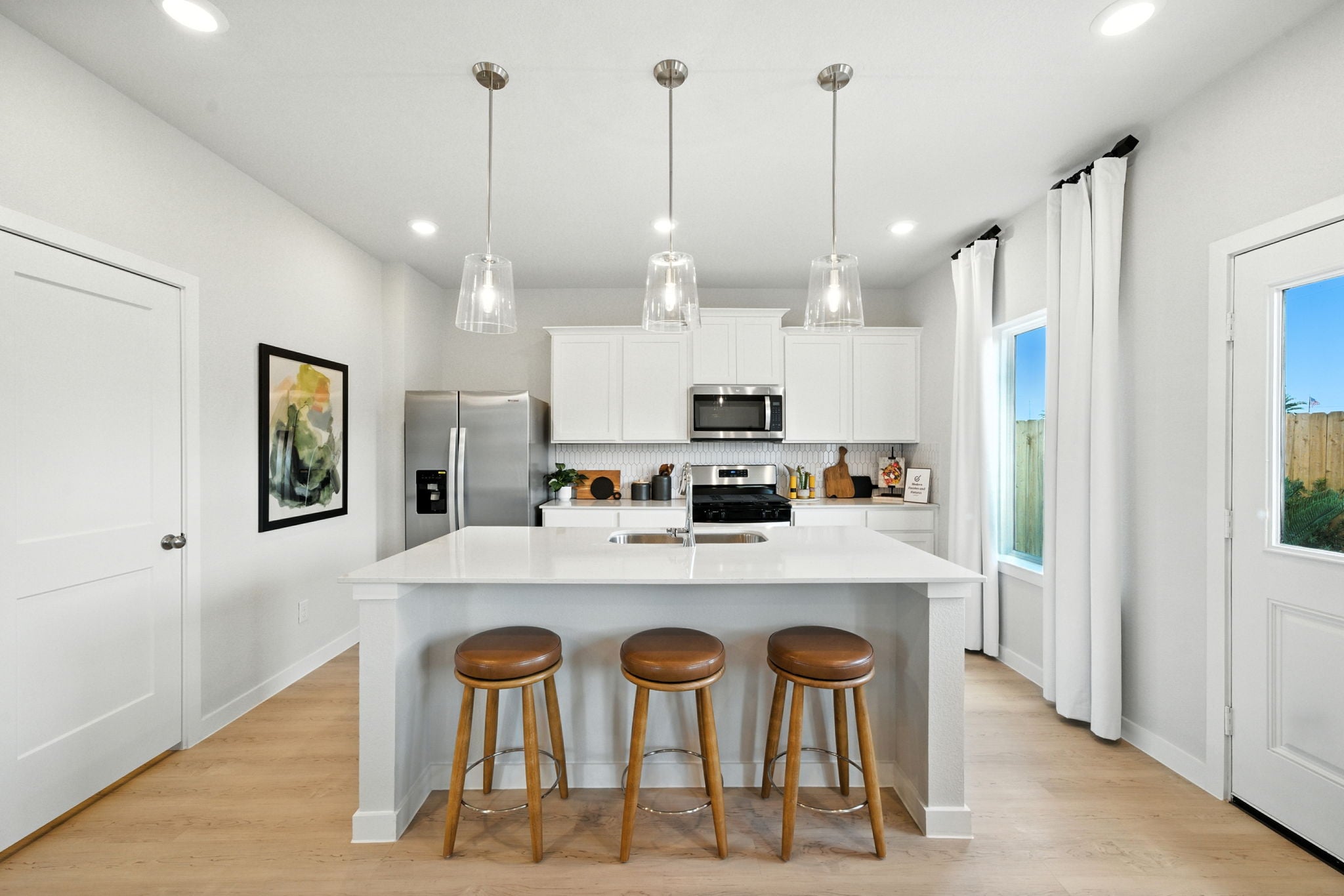 New homes at Cloverdale in south Houston