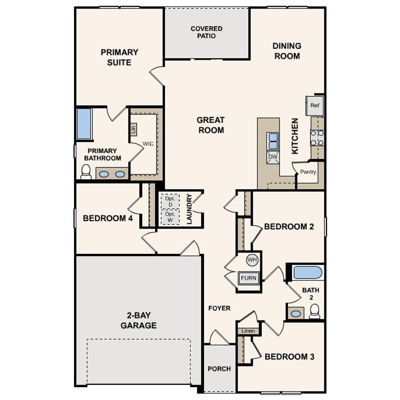 McDonald Village Radford Floor Plan