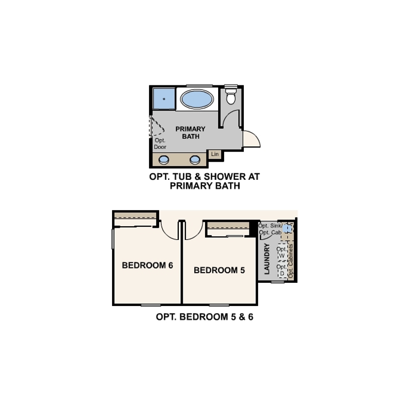 silhouette at sunrise ranch, crimson floor plan, second floor options, los banos, ca
