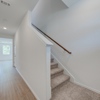 Image of the Gannett plan staircase at 4422 Chandler Road, building #30 at Covington in San Antonio by Century Communities
