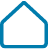Icon of a basic house outline