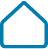 Icon of a basic house outline