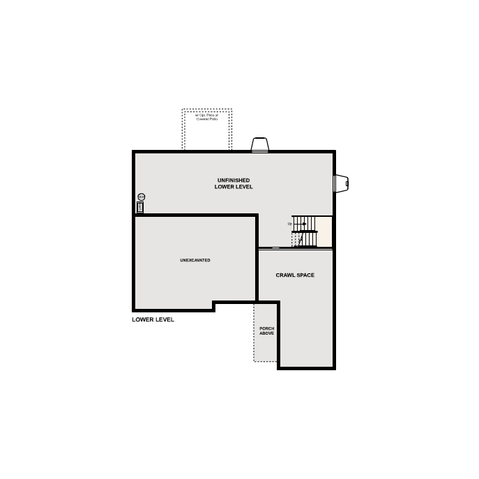 Crestone Residence 49204 Floorplan at Single Family Homes at