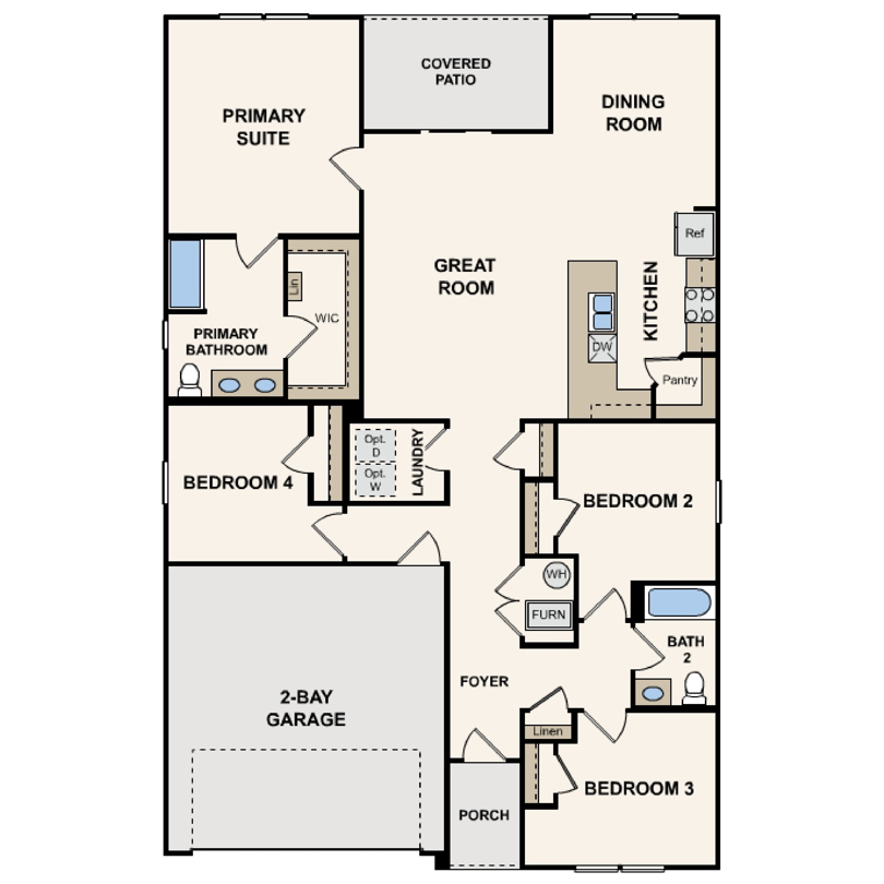 Windsor Place Radford Floor Plan