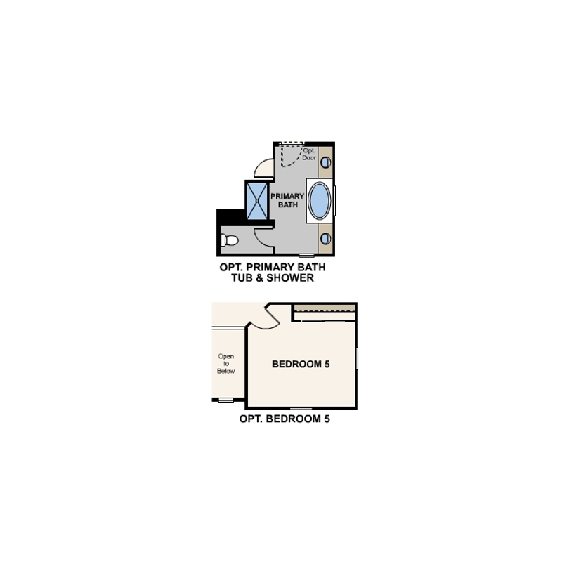 the crossings ii, saffron floorplan, second floor options, kerman, ca