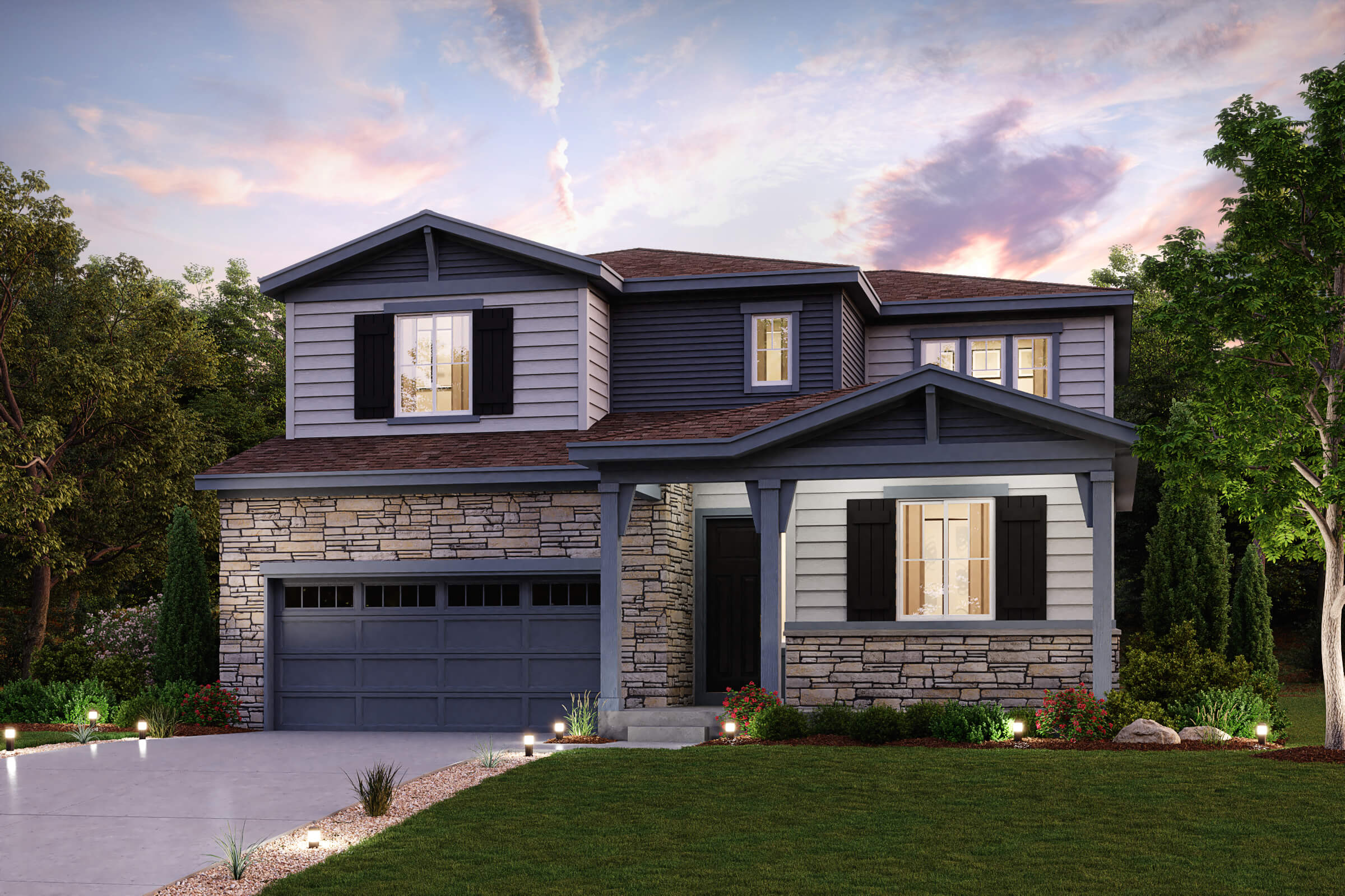 The Outlook at Southshore Floret New Houses in Aurora, CO