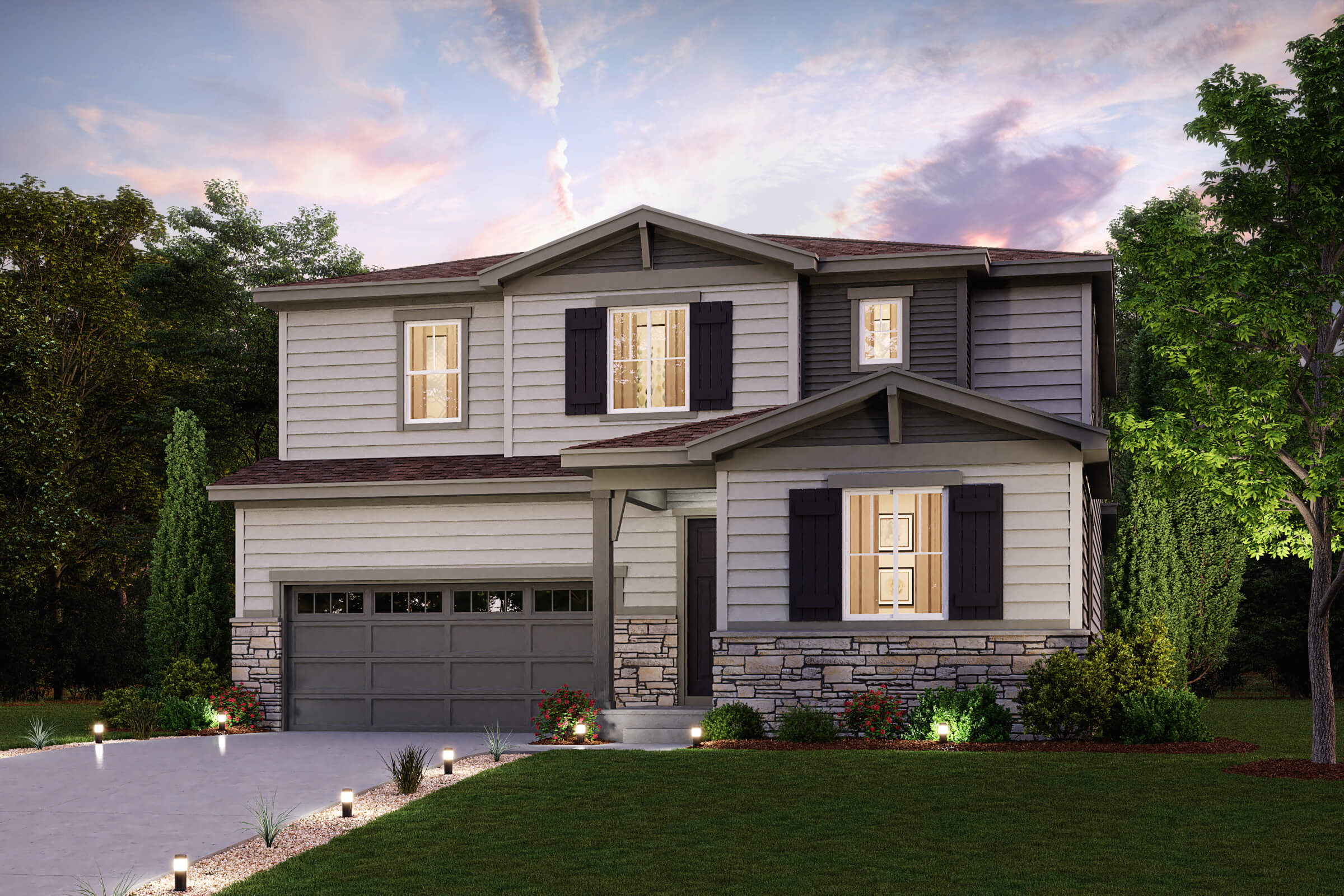 The Outlook at Southshore Floret New Houses in Aurora, CO