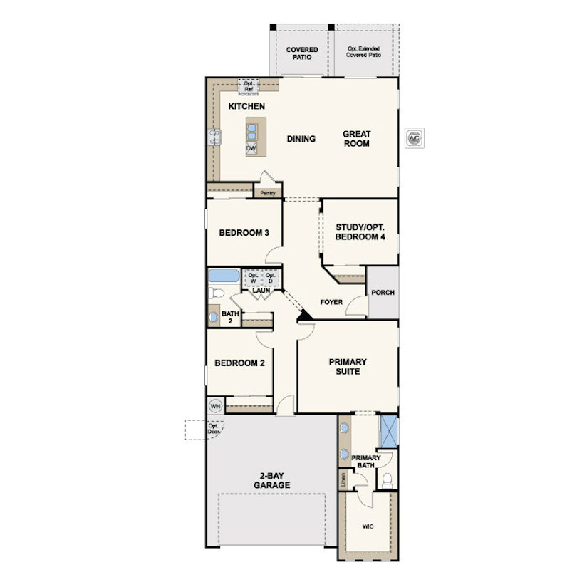 Residence 1716 main floor plan
