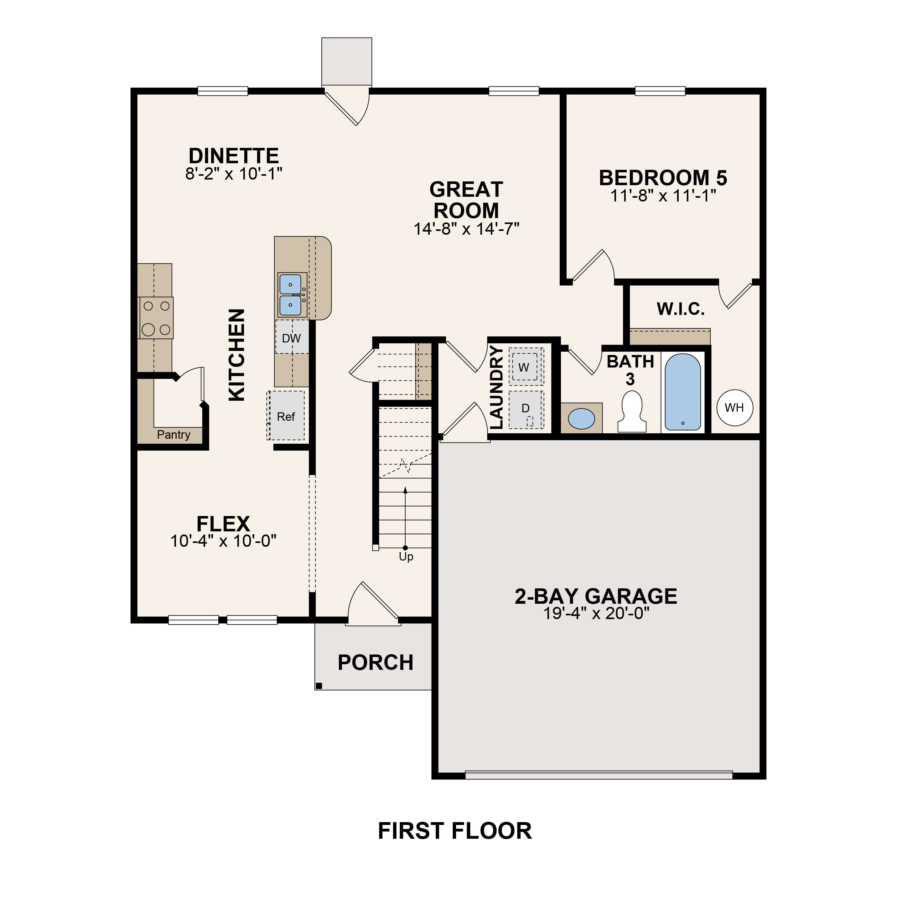 2202 Floorplan at Northwind Estates by Century Complete