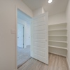  Storage closet in Emory plan at 4422 Chandler Road, building #33 at Covington in San Antonio by Century Communities