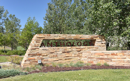 Anthology North Neighborhood Sign