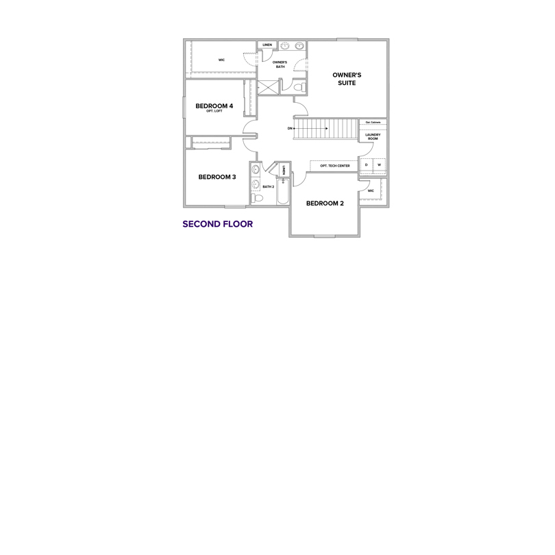 2nd floor of the Silverthorne at Spring Valley Ranch in Elizabeth, CO