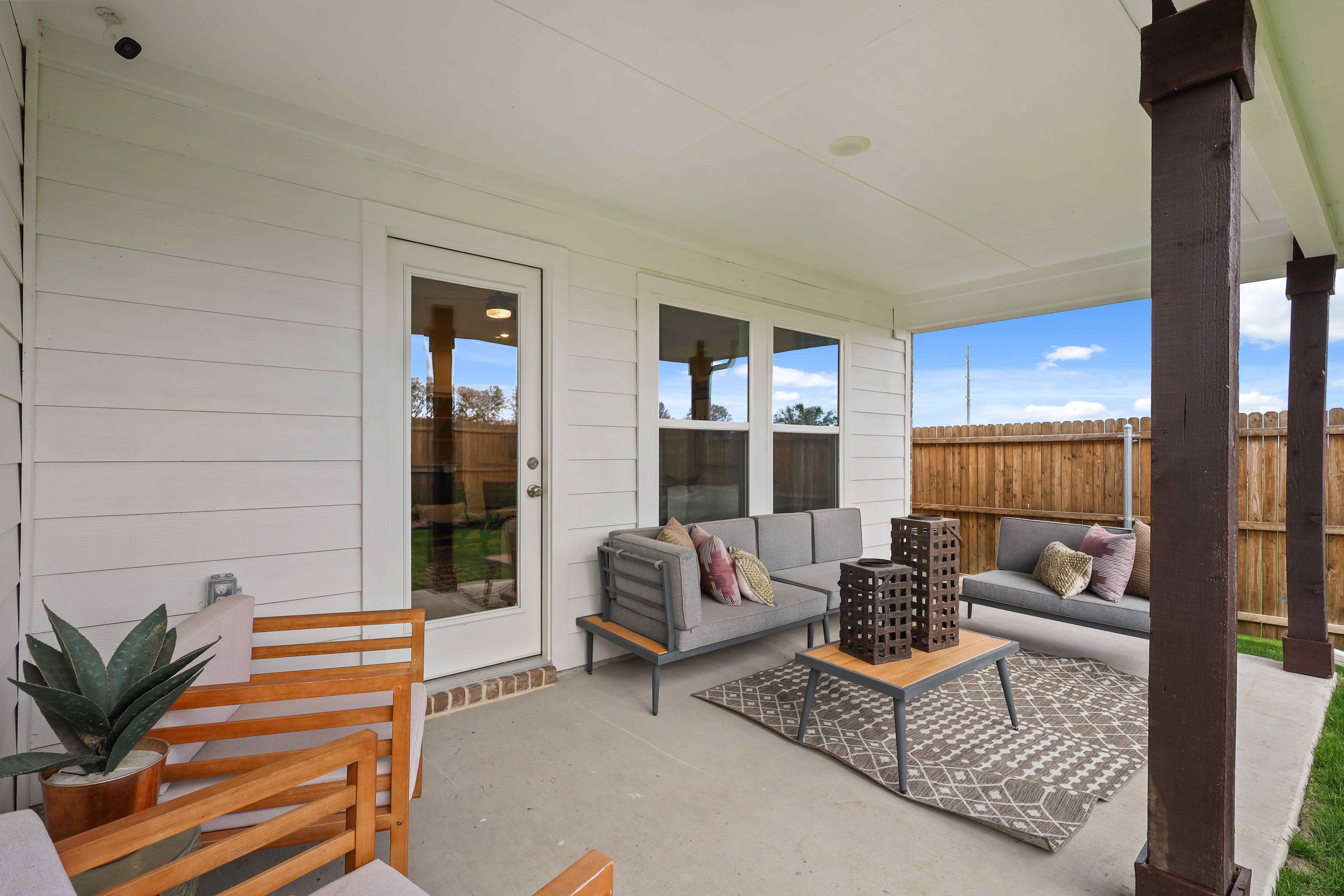 Ambergrove back porch