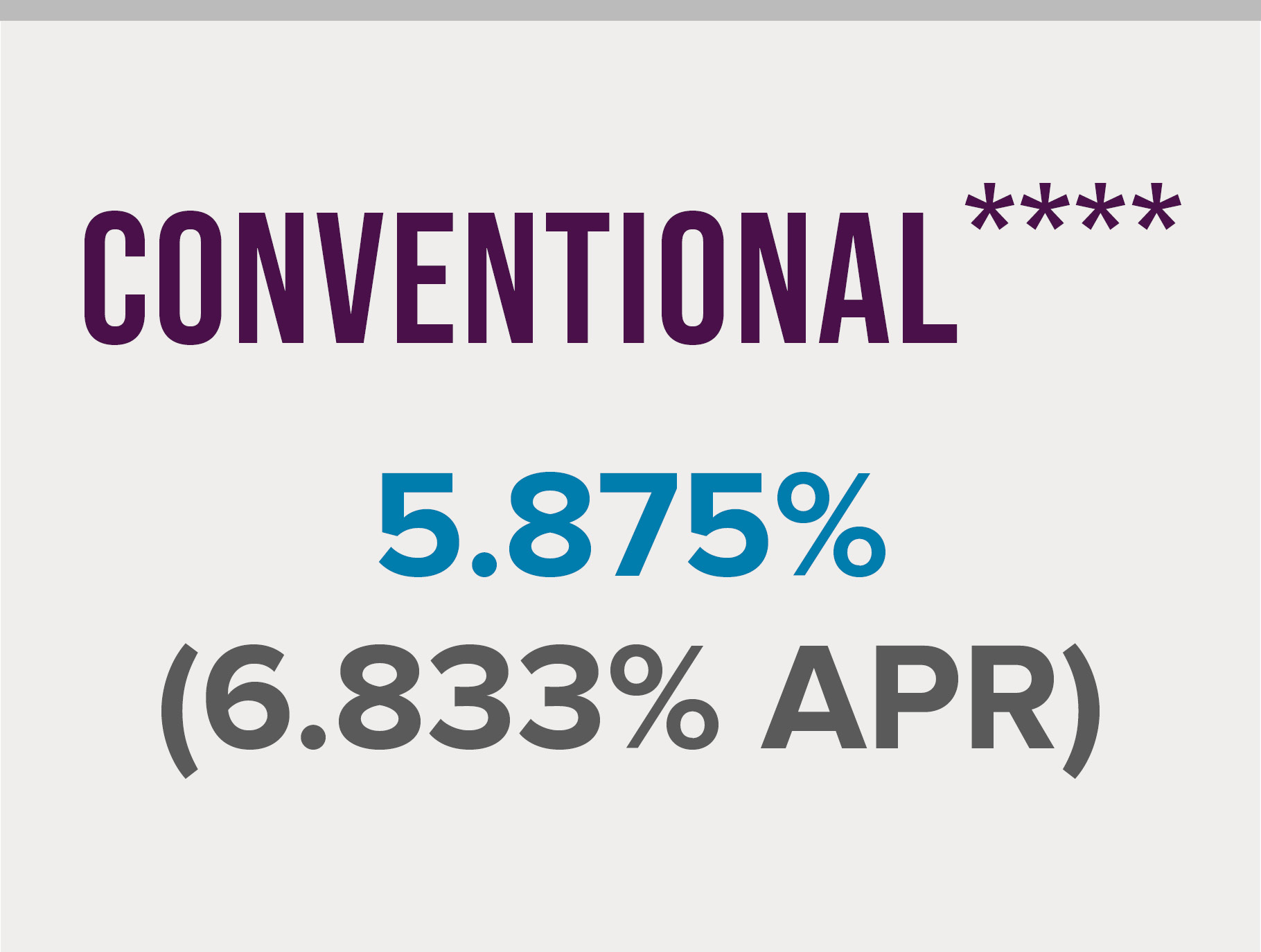 Conventional Rate