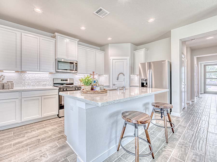 New homes at Fulshear Lakes in Fulshear, TX