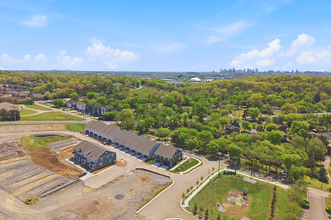 Stokers Village aerial view