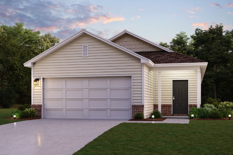 Single-story home