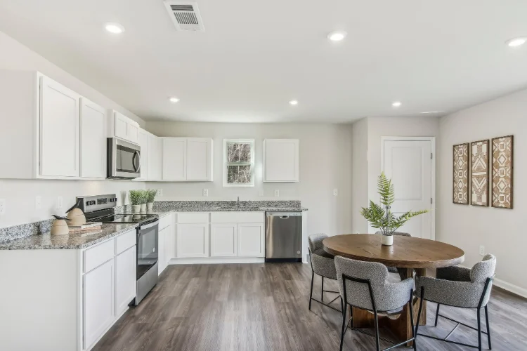 New construction kitchen