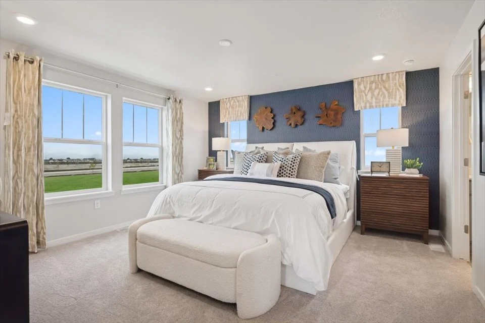 Bedroom accent wall