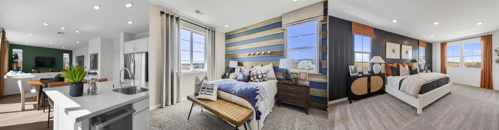 A room with a bed and a couch.