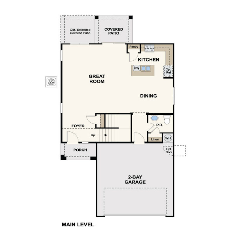 Residence 2038 main floor plan