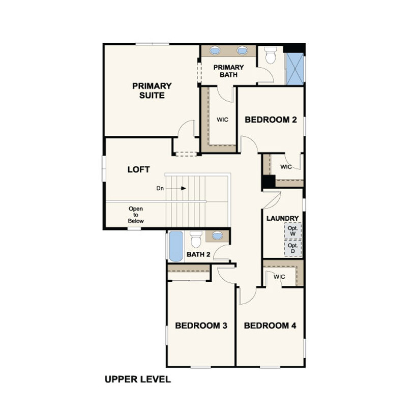 Residence 2038 second floor plan