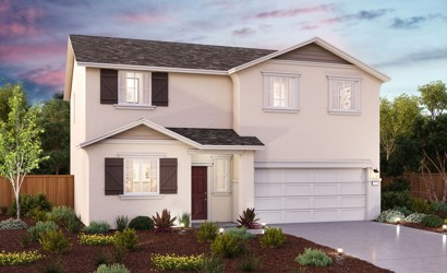 Omni, Marigold Elevation C Rendering, Right Swing, Madera, CA