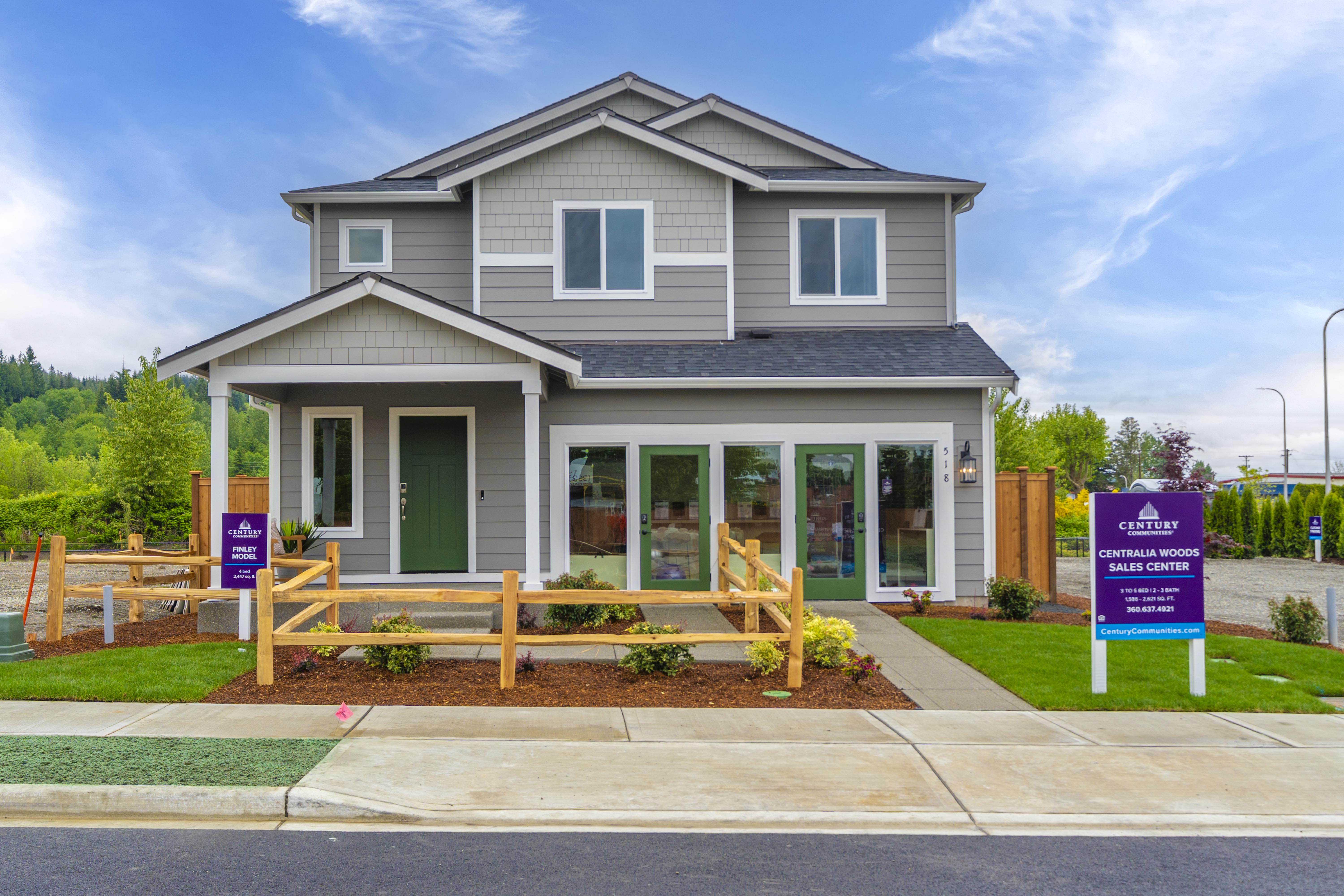 Model Home Exterior at Centralia Woods in Centralia, WA