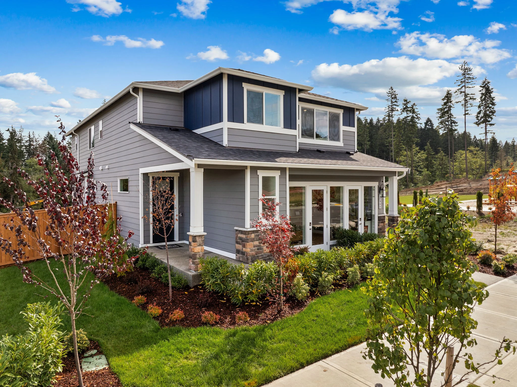 Model Home Exterior at Sinclair Ridge in Bremerton, WA