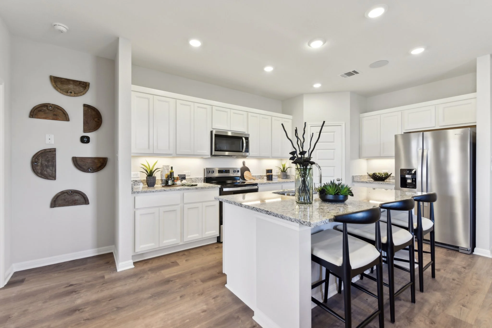 Interior of a new home at Eastwood at Sonterra