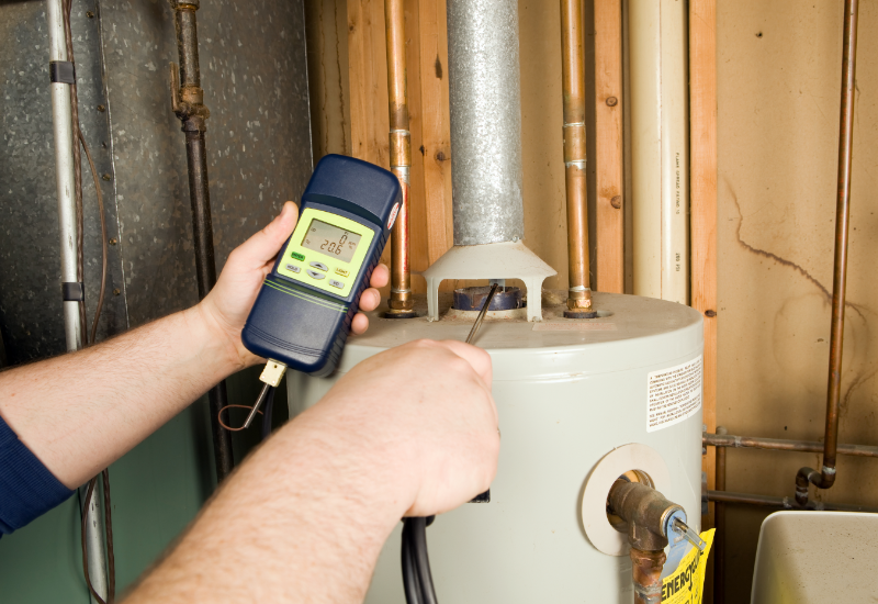 water heater settings