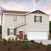 crest view, olive elevation b rendering, merced, ca