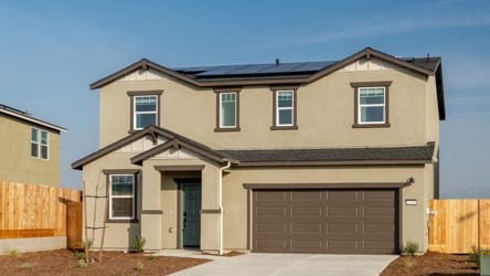 A house with garages.