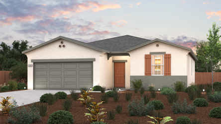 A house with a large yard.