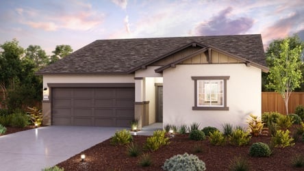 A house with a driveway.