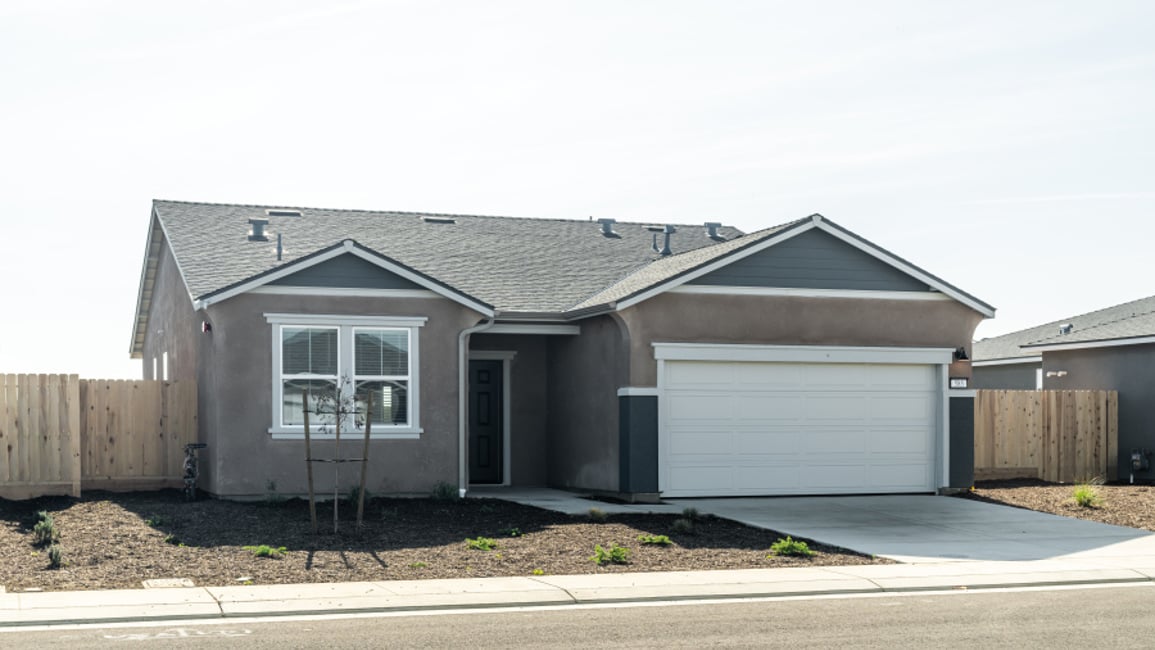 A house with garages.