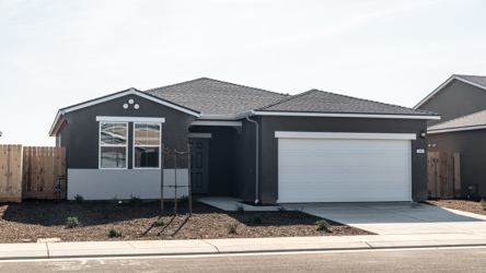A house with garages.