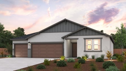 A house with a driveway.