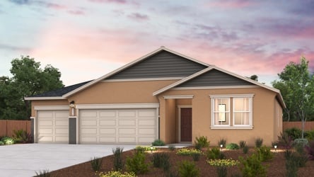 A house with a driveway.