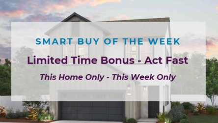 A white building with blue text.