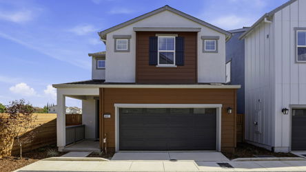 A garage with a garage.