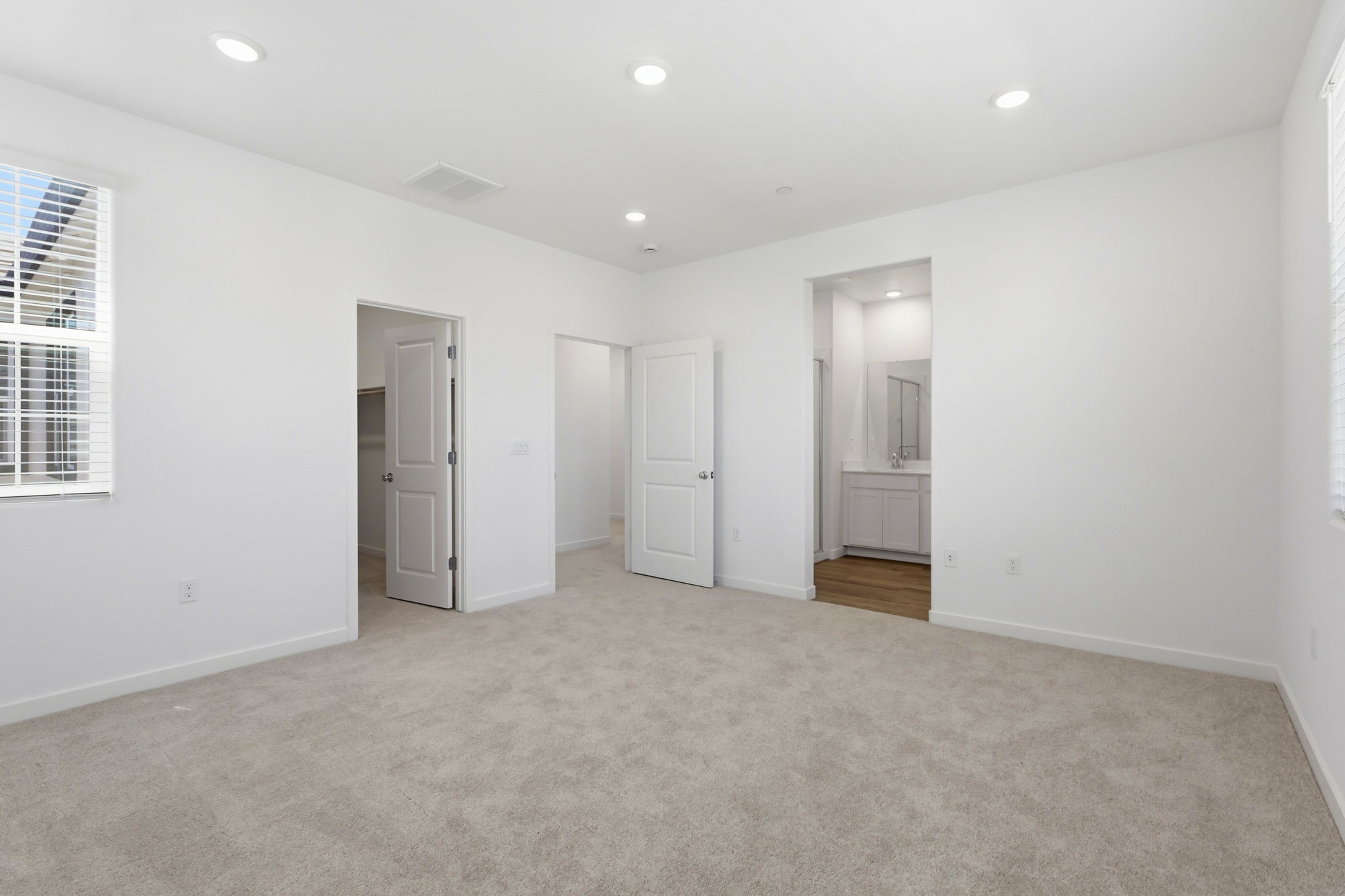 A room with white walls.