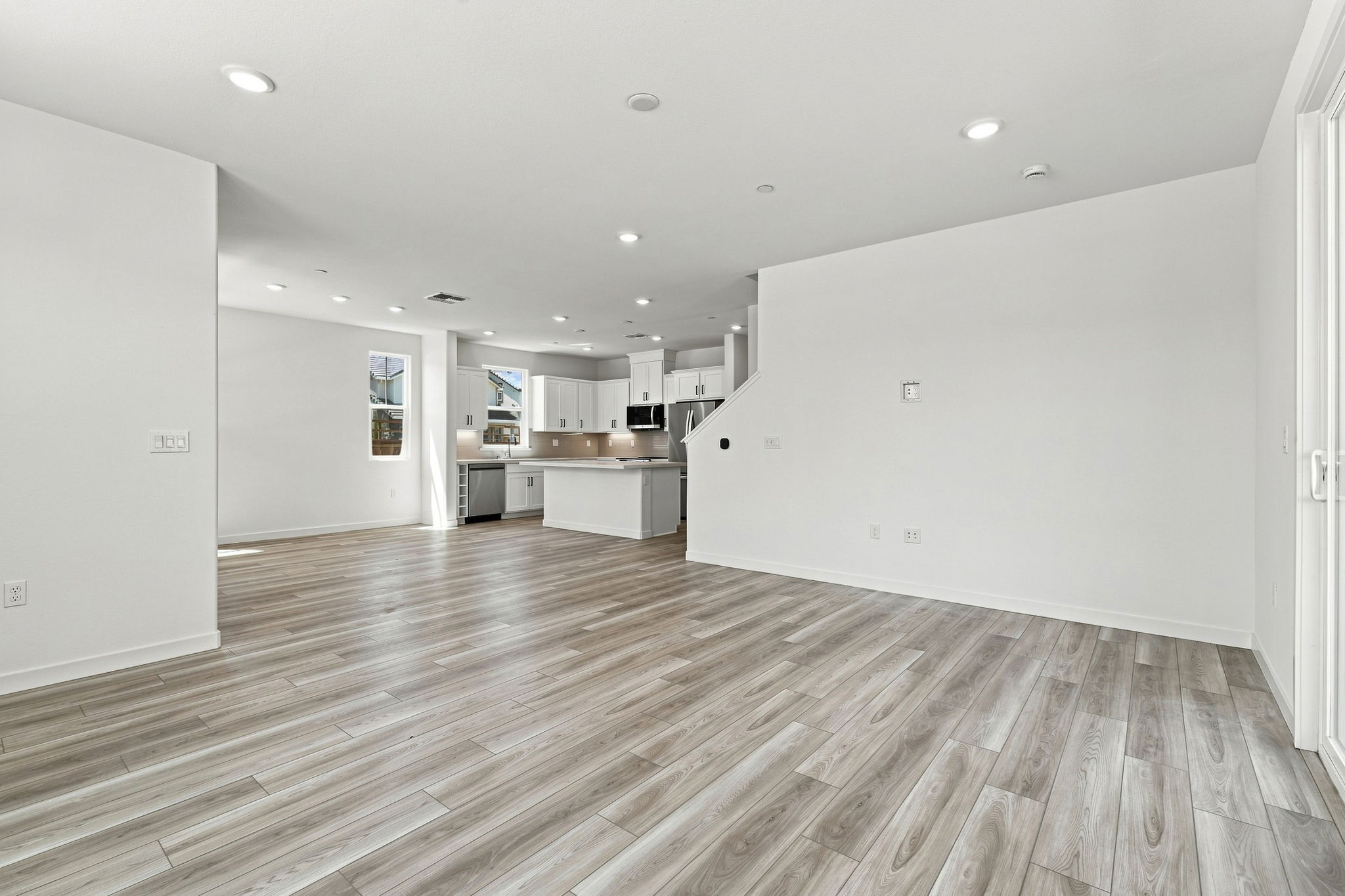 A large empty room.