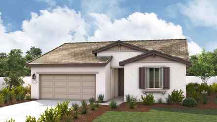 A house with a garage.