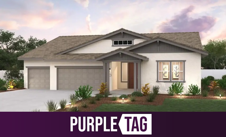 A house with a driveway.