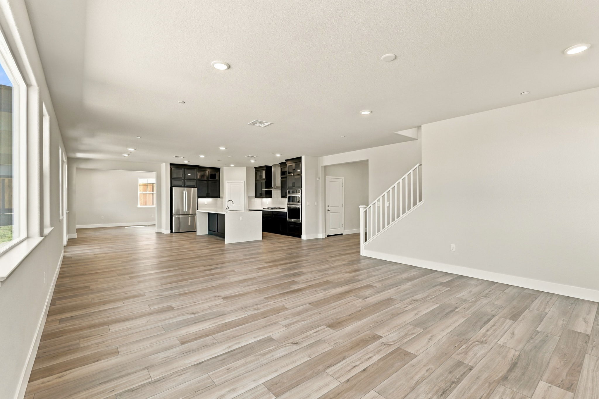 A large empty room.