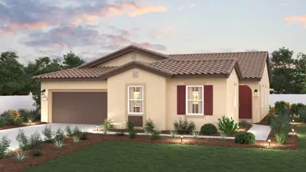 A house with a large yard.