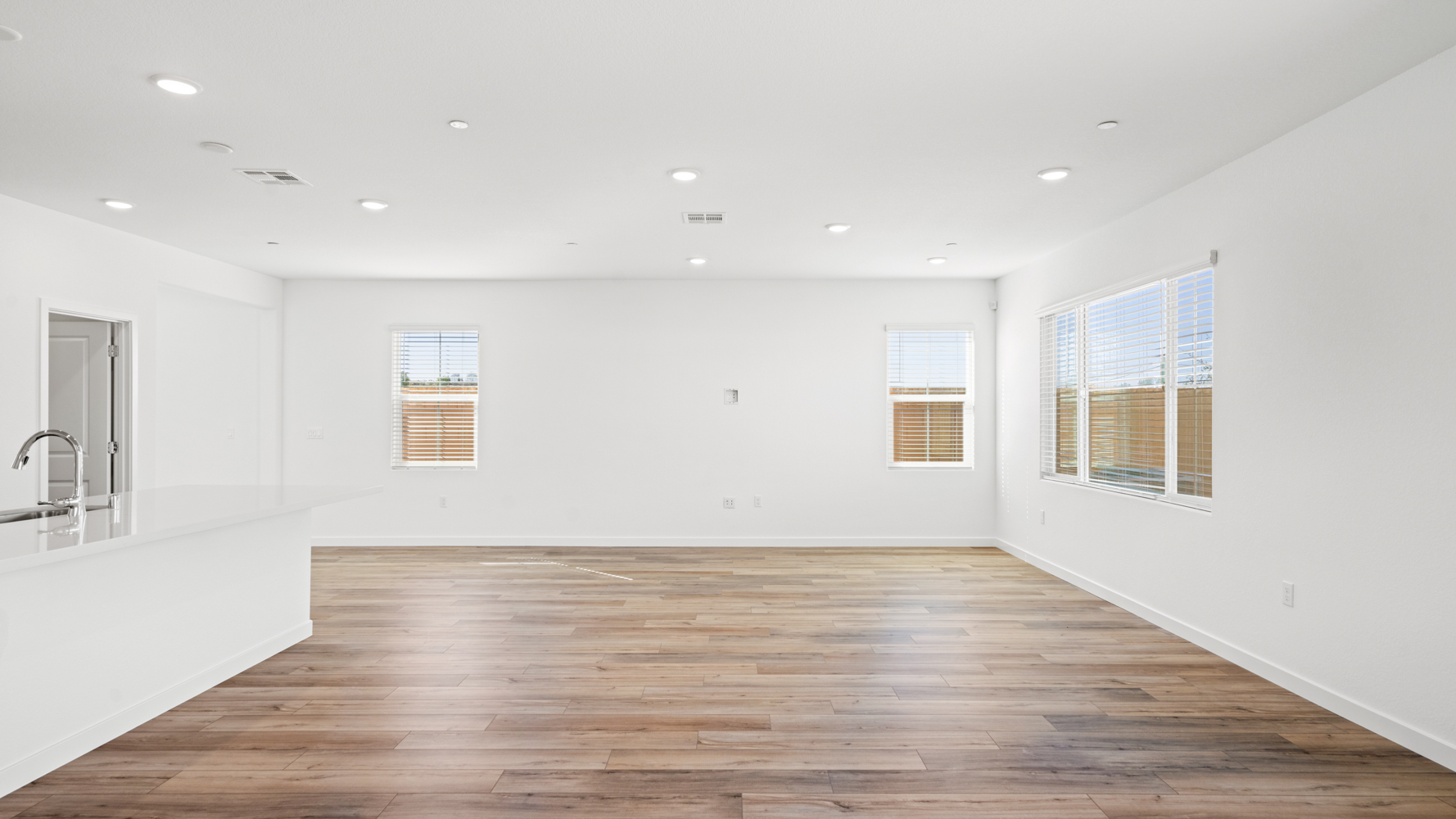 A large empty bathroom.